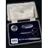 SILVER MANICURE SET