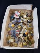 BOX OF BADGES