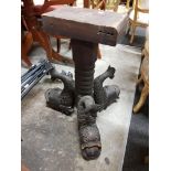 VICTORIAN 'FISH' TABLE BASE