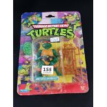 ORIGINAL TEENAGE MUTANT HERO TURTLE 'MICHAELANGELO' IN SEALED BLISTER PACK