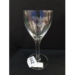 GENUINE & ORIGINAL ADOLF HITLER SCHNAPPS GLASS FROM THE BERGHOFF