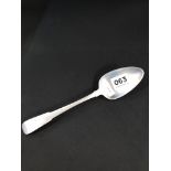 IRISH SILVER SERVING SPOON DUBLIN 1801 9' CIRCA 66G