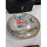 ANTIQUE CHINESE BOWL SIGNED A/F