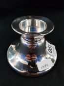 1936 BERLIN OLYMPICS CANDLE HOLDER MADE BY JEWISH SILVERSMITH 'JACOB GRIMMINGER' WHOSE MARKING WAS