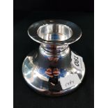 1936 BERLIN OLYMPICS CANDLE HOLDER MADE BY JEWISH SILVERSMITH 'JACOB GRIMMINGER' WHOSE MARKING WAS