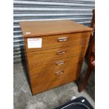 RETRO SCHREIBER 4 DRAWER UNIT