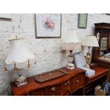 3 TABLE LAMPS