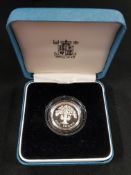 UNITED KINGDOM SILVER PROOF £1 COIN