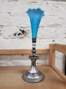 ANTIQUE BLUE GLASS APERGNE