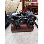 CARL ZEISS 8X30 BINOCULARS AND CASE