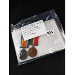 MERC. WAR MEDAL