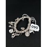 SILVER CHARM BRACELET