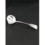 SILVER SAUCE LADLE DUBLIN 1819