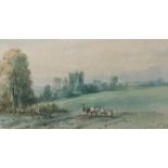 J LAURENCE HART 1873 - WATERCOLOUR - LANDSCAPE 8.5'X5'