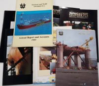 QTY OF HARLAND & WOLFF BOOKS