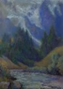 WYNFORD DEWHURST - PASTEL - LANDSCAPE 11.5'X8.5'