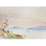 T.WILSON - WATERCOLOUR - LOCH KATRINE 13.5'X10'