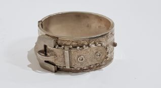 SILVER VICTORIAN BANGLE