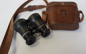 WHITE STAR LINE BINOCULARS OF THE EXACT TYPE INITIALLY USED IN THE TITANICS CROWS NEST PAIR OF