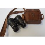 WHITE STAR LINE BINOCULARS OF THE EXACT TYPE INITIALLY USED IN THE TITANICS CROWS NEST PAIR OF