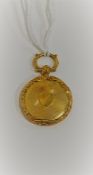 VICTORIAN 9 CARAT GOLD LOCKET CIRCA 7.3 GRAMS