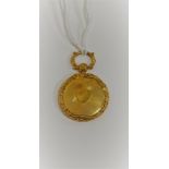 VICTORIAN 9 CARAT GOLD LOCKET CIRCA 7.3 GRAMS