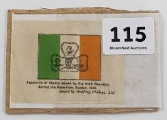 FACSIMILE OF STAMP ISSUED BY THE IRISH REPUBLIC DURING THE REBELLION, EASTER 1916 ISSUED BY