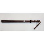 ROYAL ULSTER CONSTABULARY ISSUE WOODEN RIOT BATON