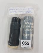 POLICE/ARMY RUBBER BULLET BATON ROUND - HAVE BEEN USED
