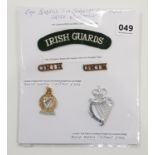 CAP BADGES AND SHOULDER TITLES - IRISH REGIMENTS