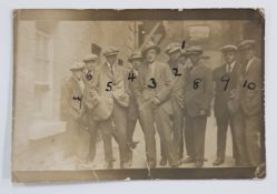 ORIGINAL PHOTOS OF THE 'SPECIAL GANG F COMPANY AUXILIARIES' LATER BECAME KNOW AS THE CAIRO GANG.