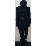 ROYAL ULSTER CONSTABULARY TUNIC, TROUSERS, CAP AND WHISTLE