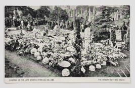 POSTCARD - FUNERAL OF THE LATE GENERAL MICHAEL COLLINS