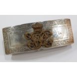 LATE VICTORIAN SILVER ARMY BULLET POUCH