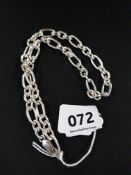 SILVER NECKLACE/CHAIN 46 GRAMS