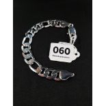 CURB LINK BRACELET STAMPED 925