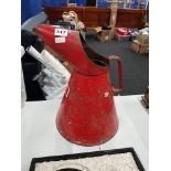 LARGE RED OIL CAN/JUG