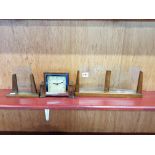 ART DECO CLOCK AND PICTURE FRAMES SET