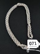 SILVER NECKLACE/CHAIN 82 GRAMS
