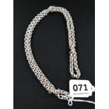 SILVER NECKLACE/CHAIN 82 GRAMS