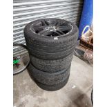 4 X AMG 17' ALLOY WHEELS AND TYRES