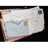 BOX OF STAMPS & COVERS ETC