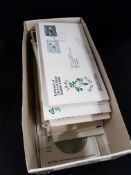 BOX OF FIRST DAY COVERS