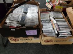 3 BOXES OF CDS