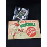 CHIC BUBBLEGUM 1955 FAMOUS FOOTBALLER CARDS AND ALBUM