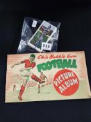 CHIC BUBBLEGUM 1955 FAMOUS FOOTBALLER CARDS AND ALBUM