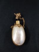 MOTHER OF PEARL SNUFF/PERFUME BOTTLE