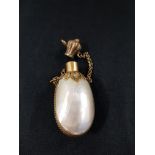 MOTHER OF PEARL SNUFF/PERFUME BOTTLE