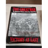LARGE BOOK - GREAT WAR 'VICTORY AT LAST'