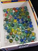 BOX OF MARBLES